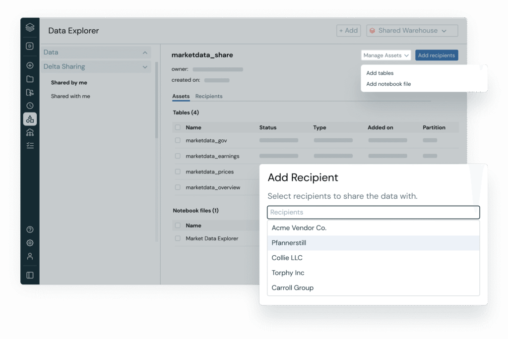 Secure Data Sharing
